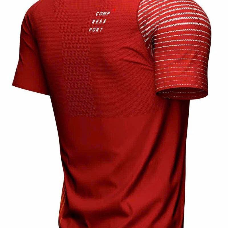 Áo thun nam Compressport performance SS T-shirt SPD AppleDK Cheddar (1)