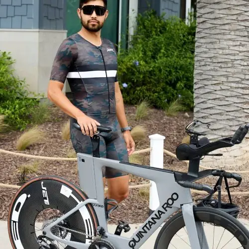 Bộ quần áo trisuit nam Zoot Mens LTD Triathlon Aero Full Zip Racesuit – Armada - YCB -  Tri Suit 2