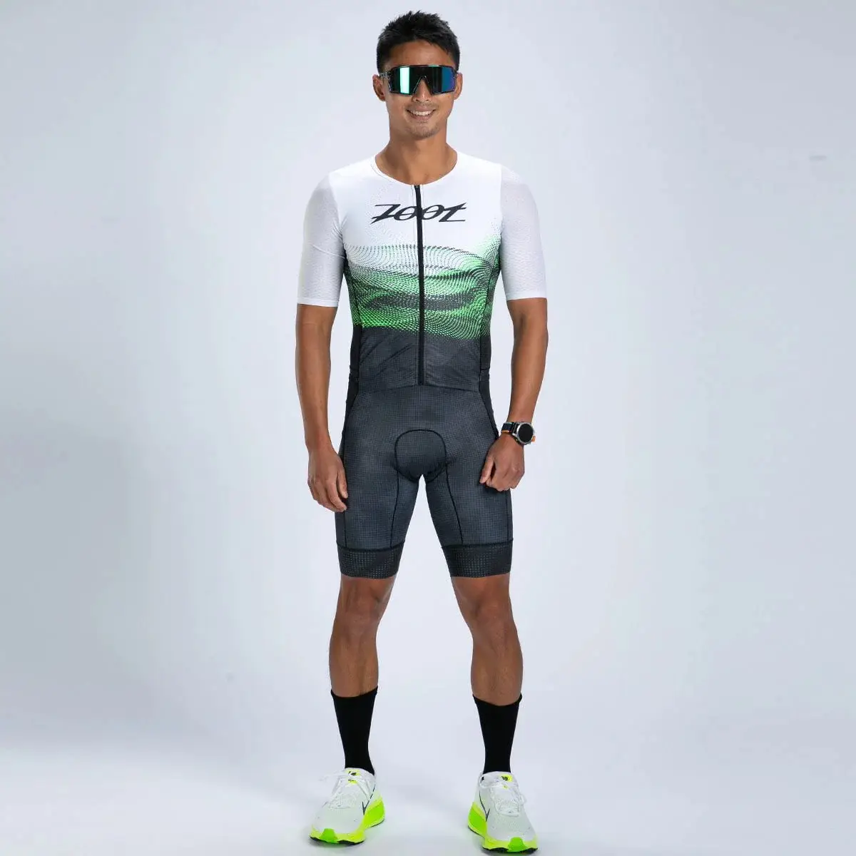 Bộ quần áo trisuit nam Zoot Mens LTD Triathlon Aero Full Zip Racesuit – Summit - YCB -  Tri Suit 11