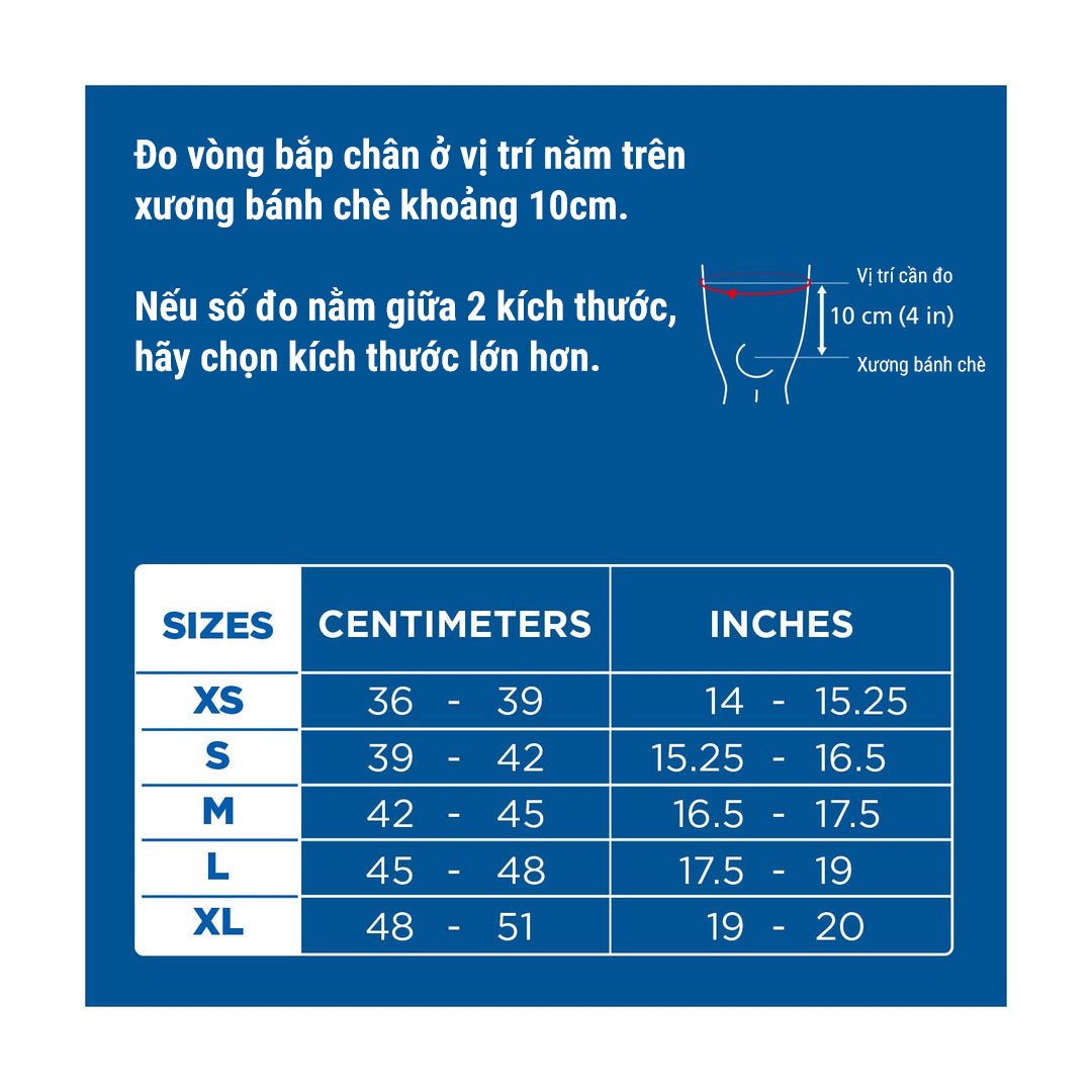 Đai hỗ trợ gối ZAMST RK-1 Plus 1 zamst rk plus size Đai hỗ trợ gối ZAMST RK-1 Plus - YCB.vn