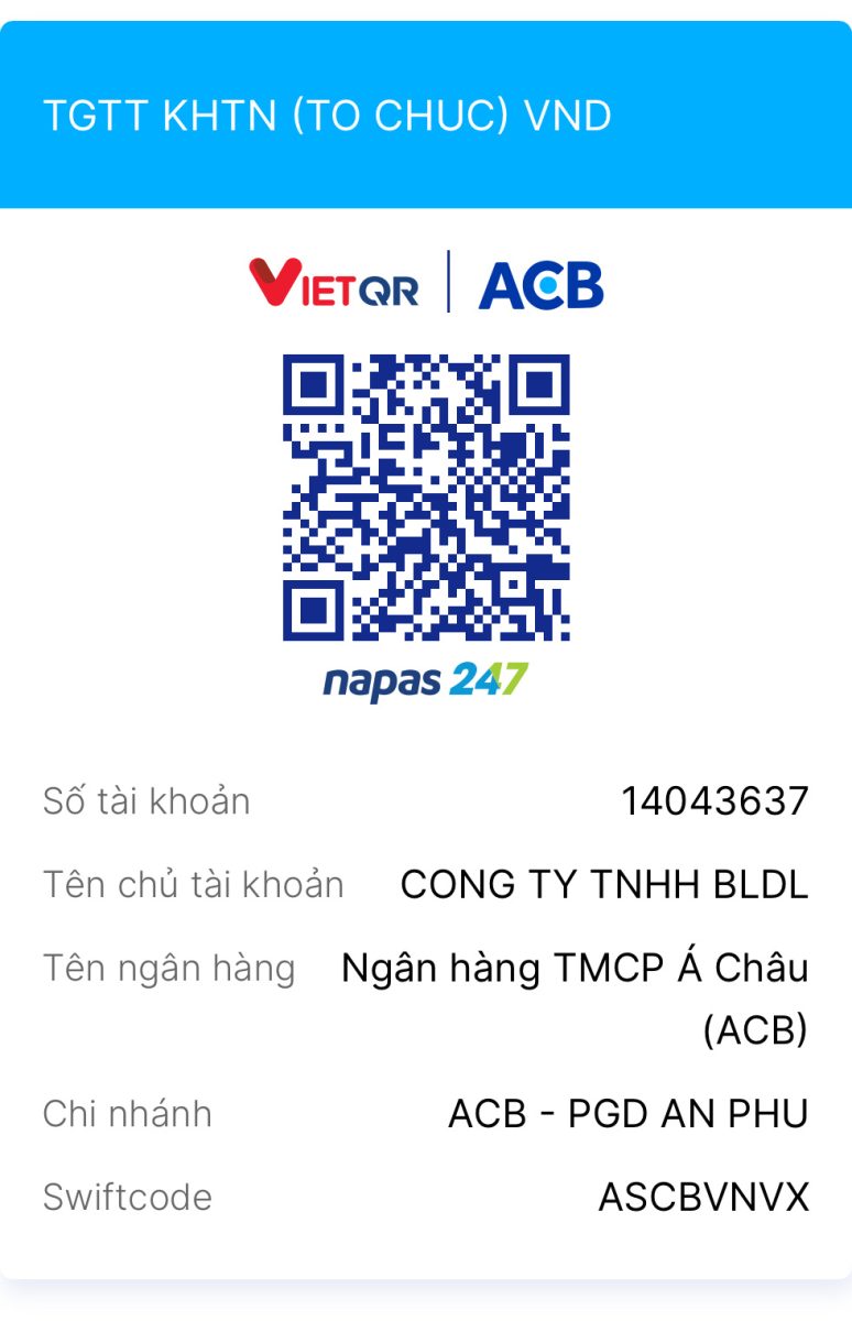 Thông Tin Thanh Toán 2 TK BLDL Thông Tin Thanh Toán - YCB.vn