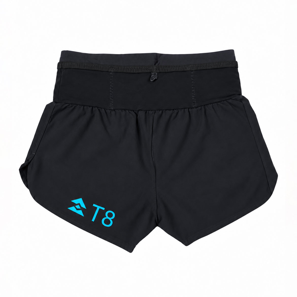 quan t8 women sherpa shorts custom light blue 3 Quần đùi chạy bộ Nữ T8 Sherpa Women Running Short  - Custom Light Blue - YCB.vn
